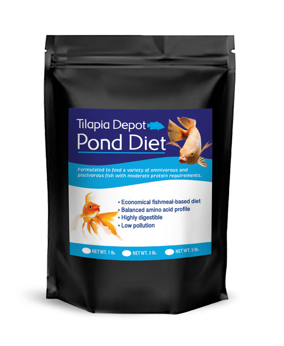 1 LB. Pond Diet (1lb bag) - by Tilapia Depot