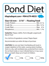1 LB. Pond Diet (1lb bag) - by Tilapia Depot